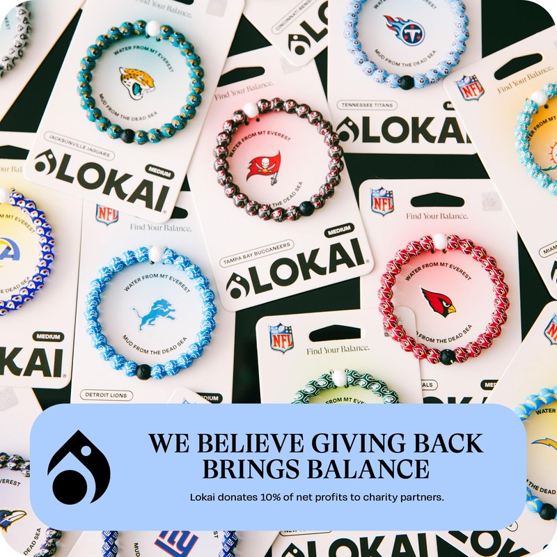 Lokai New York Giants Logo L Multi, Multi, Large