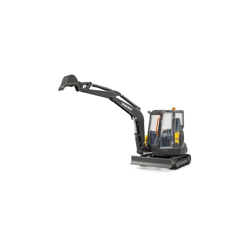 Bruder 02465 Volvo Compact Excavator ECR40-1:16 Construction Vehicle, Construction Site,