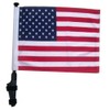 USA Golf Cart Flag with SSP Flags EZ On &