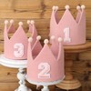 DCJHFJ Handmade Boho Crown Hat 3rd Birthday For Baby Girl