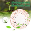 Paper Plates, Pack of 50, Disposable Plates, Biodegradable, Suitable for