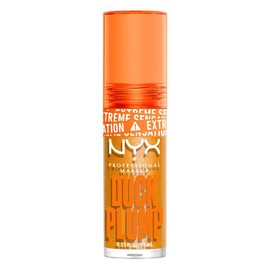 NYX Professional Makeup Duck Plump Gloss Voluminizador Brillo Labial Para Volumen Extremo al Instante, Pigmentación Intensa y Larga Duración, Tono Anaranjado