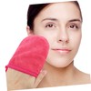 Baluue Sets Makeup Remover Wash Mitts Reusable Face Exfoliator Gloves
