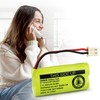 VANBOW BT183342/BT283342 2.4V 800mAh Ni-MH Battery Pack, Compatible with AT&T
