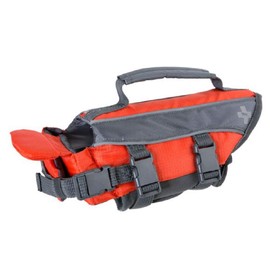 Top Paws Adjustable Reflective Life Jacket Dog Water Flotation Vest Various Sizes (Extra Large (85-100))