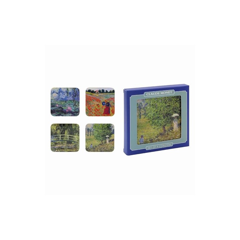 The Leonardo Collection Claude Monet Coasters Set of 4 |