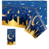 Eid Mubarak Table Cloth,Eid Tablecloth Plastic Eid Table Cloth Waterproof