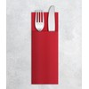 VelaHub Airlaid 50 Cutlery Napkins, High-Quality Disposable Napkins, 32 x