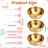 9 Pcs Facial Bowls and Brush Set Esthetician Facial Bowls