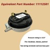 Pellethead Goodman A/C Furnace Pressure Switch, 11112501
