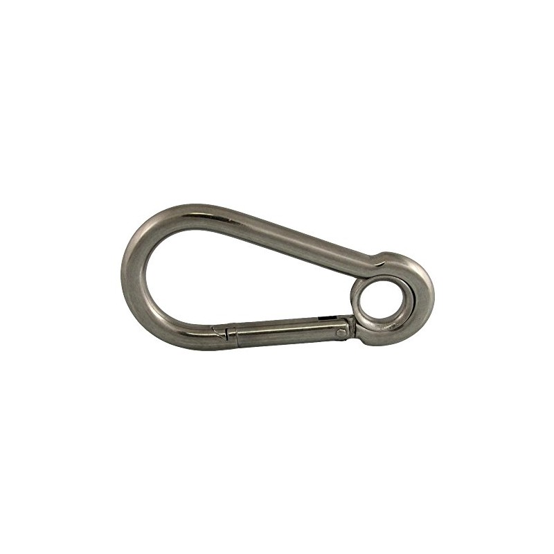 BOOTSTEILE BRAUER Pack of 2 Carabiner Hooks with Thimble 4