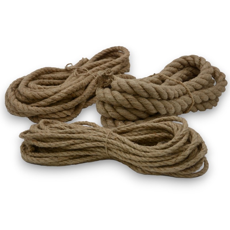 UNUS Natural Fibre Rope Jute Rope Twisted Rope Jute Rope
