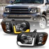 KEEKPO - For 2005-2006 Toyota Tundra Crew Cab Pickup LED Tube Switchback Sequential Headlights Headlamps w/Greeting Lamp