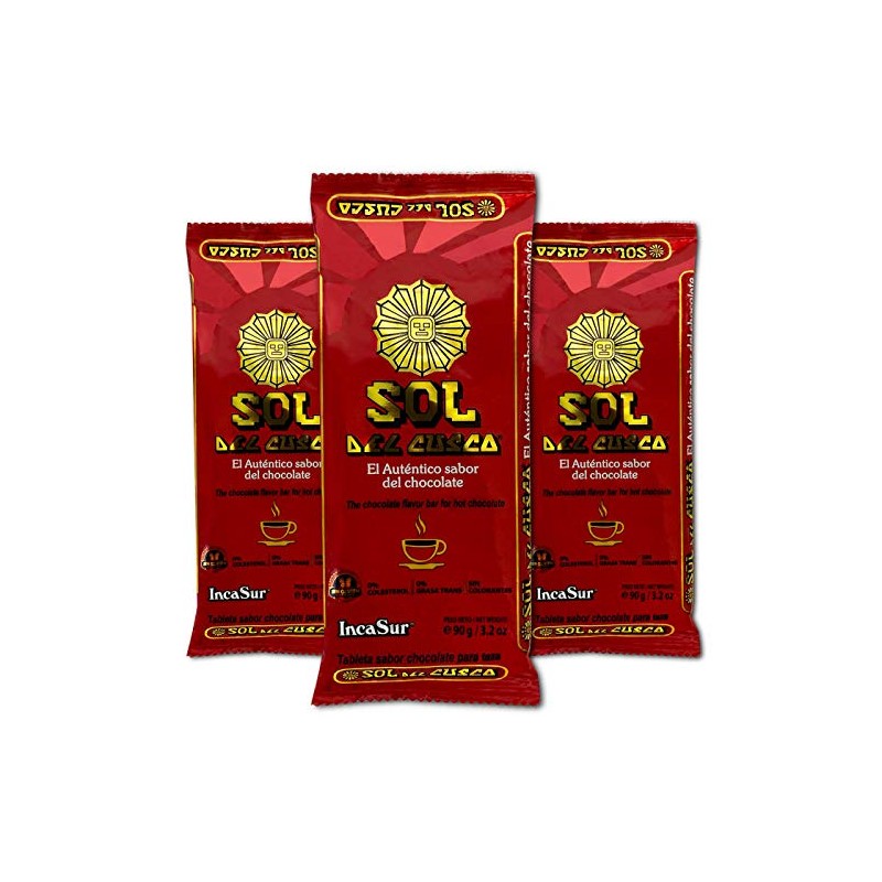 Inca Sur Sol Del Cusco Chocolate de taza | Peruvian