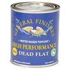 General Finishes High Performance Water Based Topcoat, 1 Quart, Dead