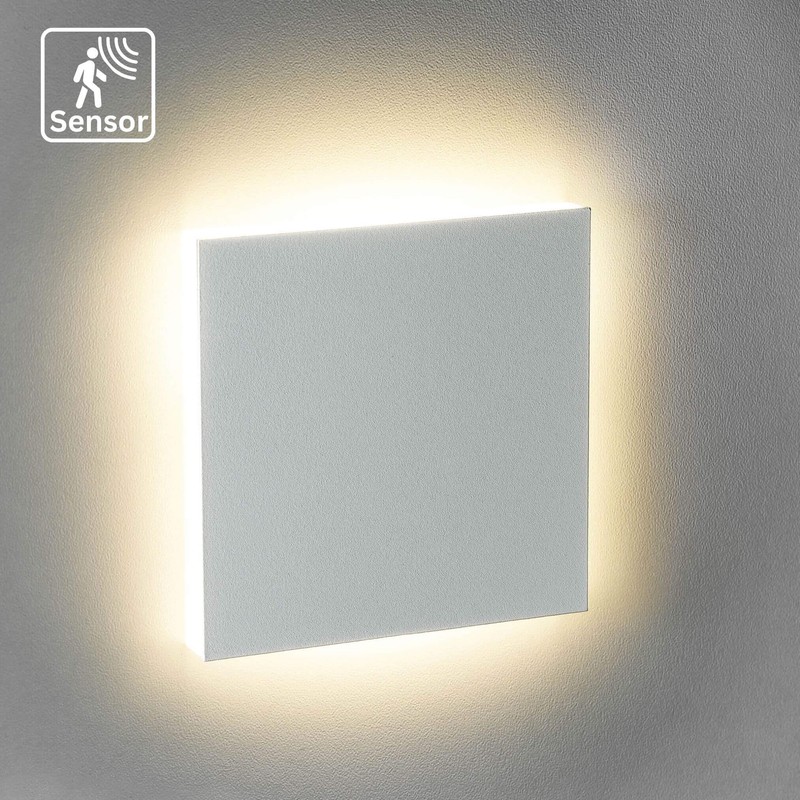 lambado® Stair Lighting with Motion Sensor in White Square -