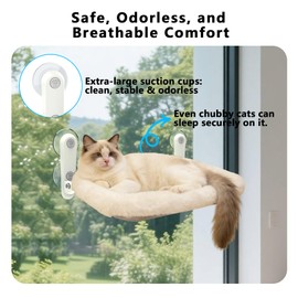 YGP Window Bed for Cats, Cat Bed for Window, Window Hammock for Cats Inside