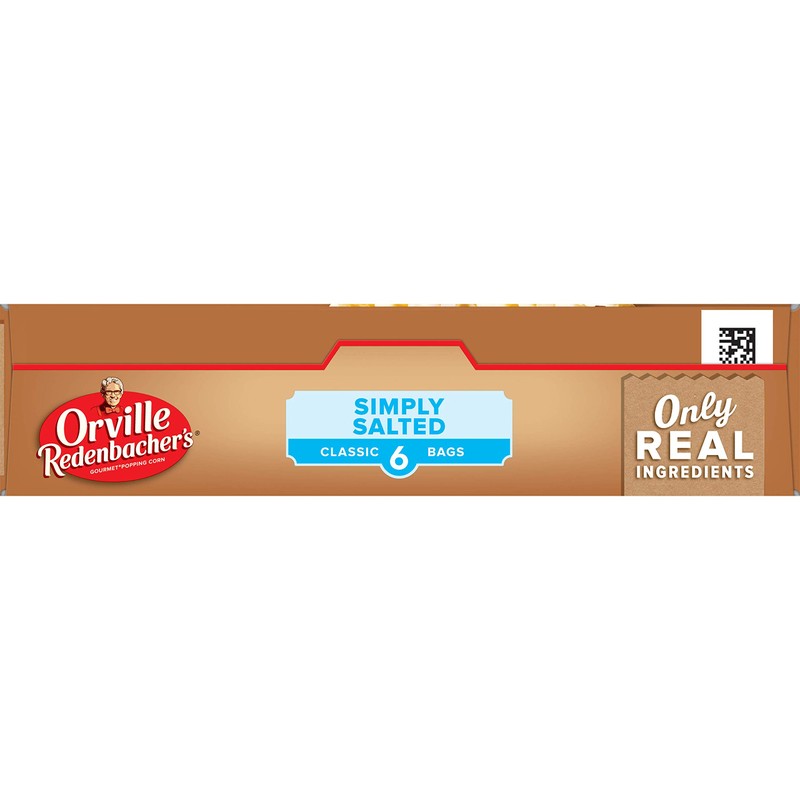 Orville Redenbacher’s Microwave Popcorn, Naturals Light Simply Salted Popcorn, 3g