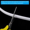 PATIKIL 16.4Ft Weather Stripping Door Seal, 3/8" Dia Bulb Bubble