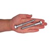 SKIR'CO Pack of 15 DIN 571 Galvanised Steel Hex Head