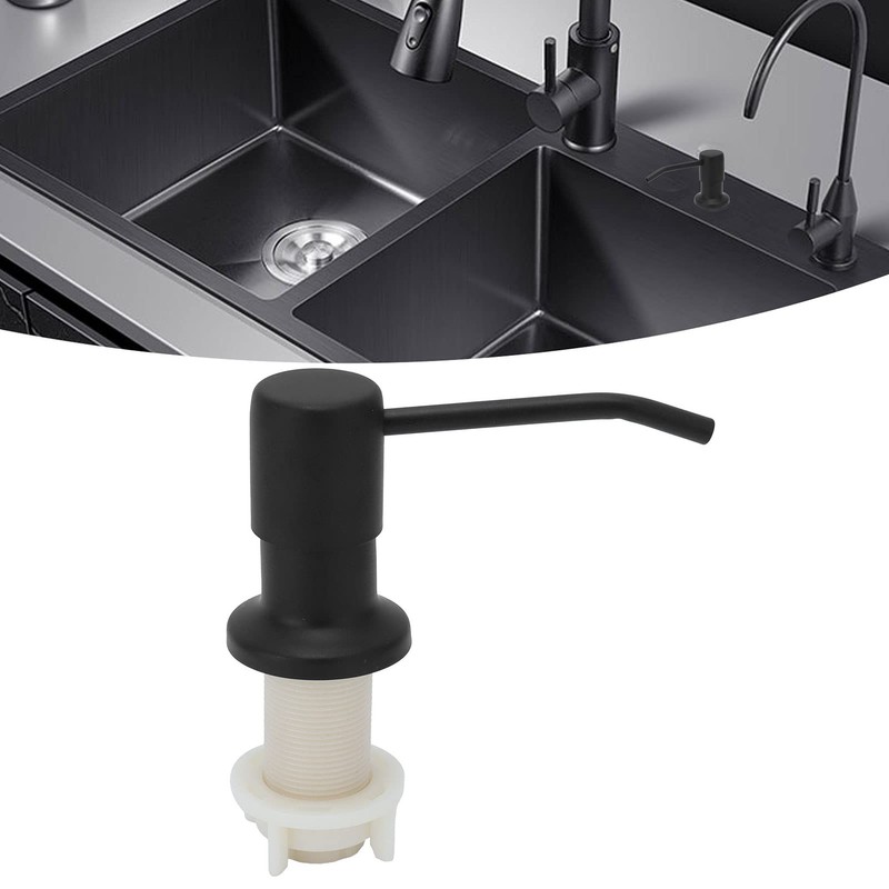 Soap Dispenser, Liquid Soap Dispenser, Embedded Dispenser for Kitchen Sink,
