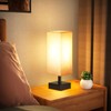 Small Table Lamp for Bedroom - Bedside Lamps for Nightstand,