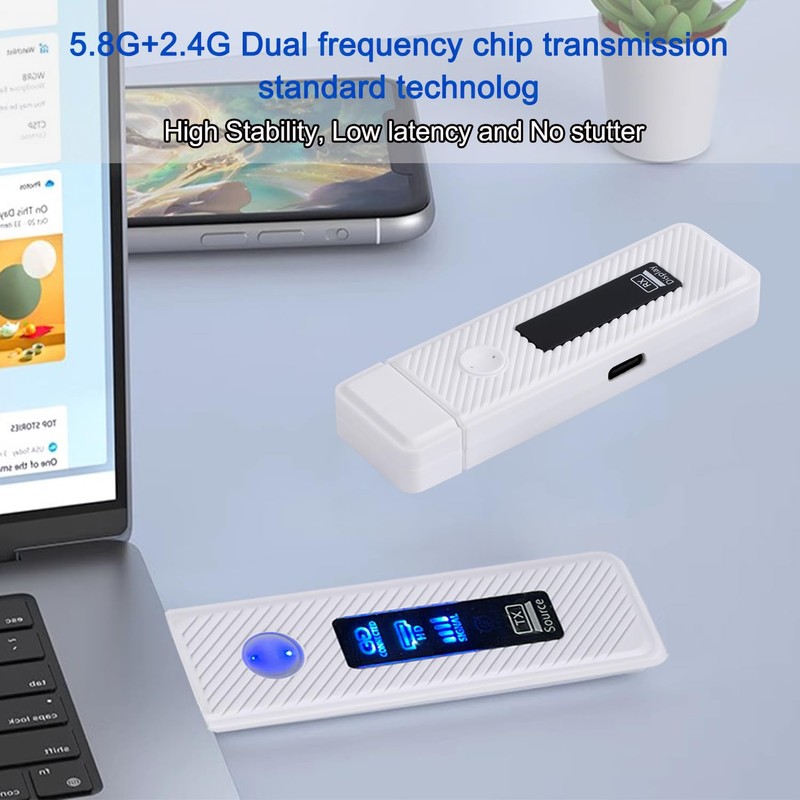 Wireless HDMI Transmitter and Receiver 165FT/50M, Wireless HDMI Extender kit