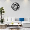HZBAKLO Metal Wall Art Decor, 11.8 Inch Metal Bird on