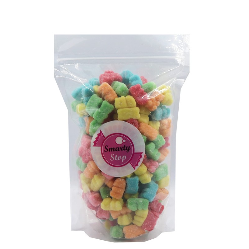 Smarty Stop Gummy Bear (Sour Neon Bear, 1 Pound (Pack