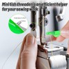 MAEXUS Needle Threader Threading Aid for Sewing Needles Fish Mouth