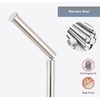 Toilet Roll Holder Free Standing Spare Roll Holder with Swivel