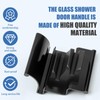 MEKILYN RV Shower Door Handle for Tri-Slide Door with Bumper