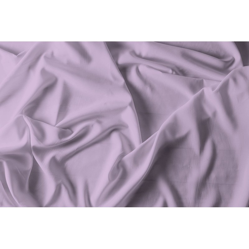 Italian Bed Linen Max Couple of Plain Color Pillowcases, 100%