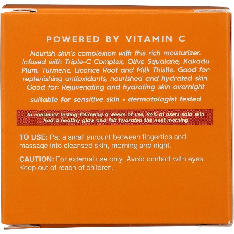 Avalon Organics Renewal Crème Riche with Vitamin C, 1.7 Oz