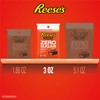 REESE'S Zero Sugar Miniatures Chocolate Peanut Butter Cups, Candy Bags,