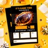 LGLZSHP Football Birthday Invitations Football Theme Rugby Style Birthday Party
