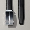 YEHMAN Men's Ratchet Automatic Leather Belt without Holes with Automatic