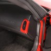 Carworld66 For Corvette C6 2005-2013 Red ABS Car Dashboard Side