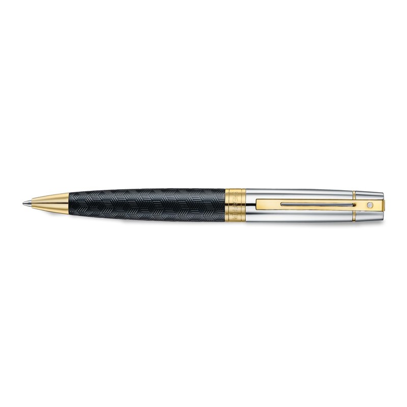 Sheaffer 300 Ballpoint Pen | E9347 Engraved Matt Black Barrel