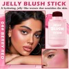 Cooling Water Jelly Tint Lip Cheek Blush, Buildable Sheer Makeup