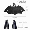 Bat Keyring, Bat Keychain, Leather Keyring for Men, PU Leather