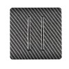Trendi Switch 2 Gang Retractive Home Automation Switch in Carbon