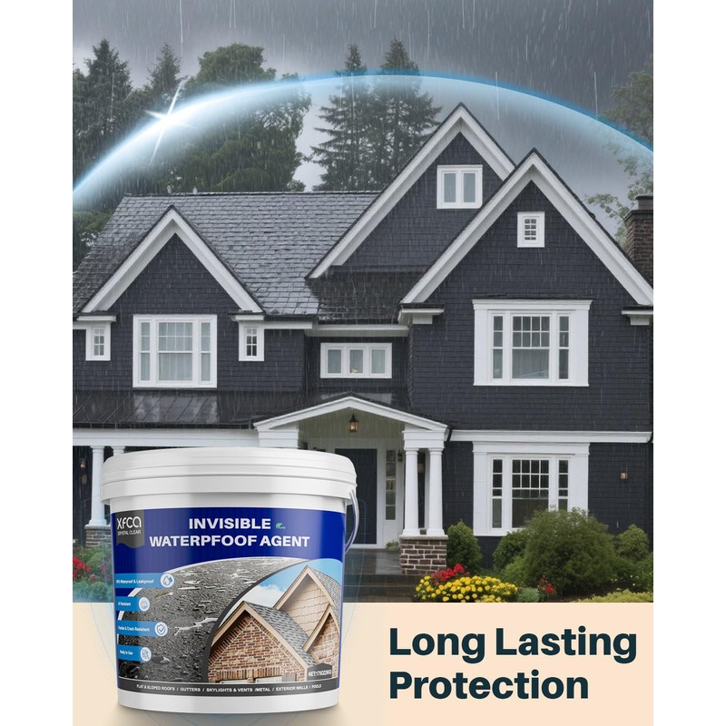 Transparent Waterproof Sealant,175oz Clear Transparent Waterproof Coating,Liquid Invisible Water Proof