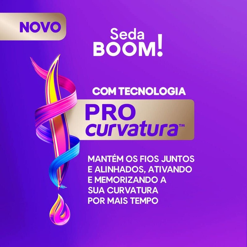 SEDA Boom Definicao Intensa Intense Definition Styling Cream Crisp Curly