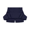 Nautica girls School Uniform Stretch Poplin Scooter Skirt, Navy, 4