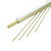 Yasuyoshi Brass Wire, Diameter 0.04 x Length 11.8 inches (1 x 300 mm), Pack of 20