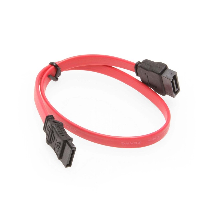 Coolgear SATA 12" Male to Female Extension Cable (7 Pin)