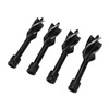 4 Pcs Wood Auger Bit 4 Flute Detachable Hex Shank