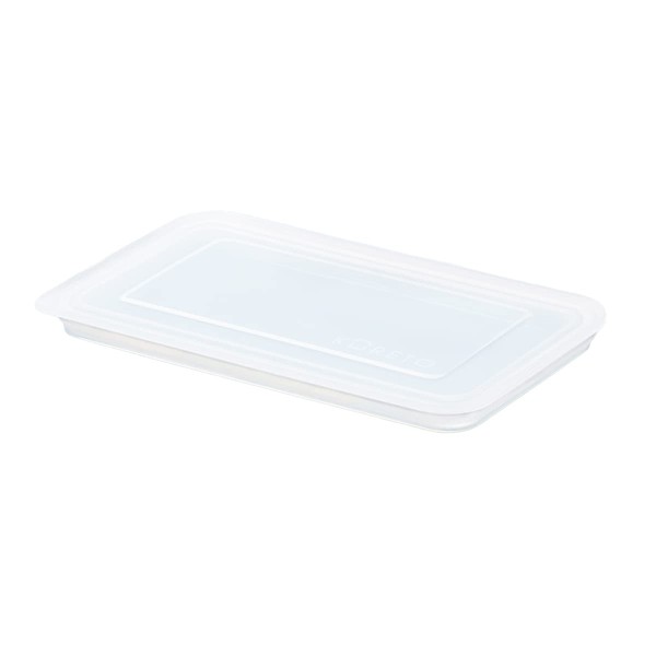 Tenma Bento Box, Coleto Lunchbox, Lid, Clear, 6.6 x 3.8 x 0.5 inches (16.7 x 9.7 x 1.2 cm)