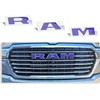 RAM Grille Emblem Overlay Decal Stickers 2025 Ram 1500 (Color: